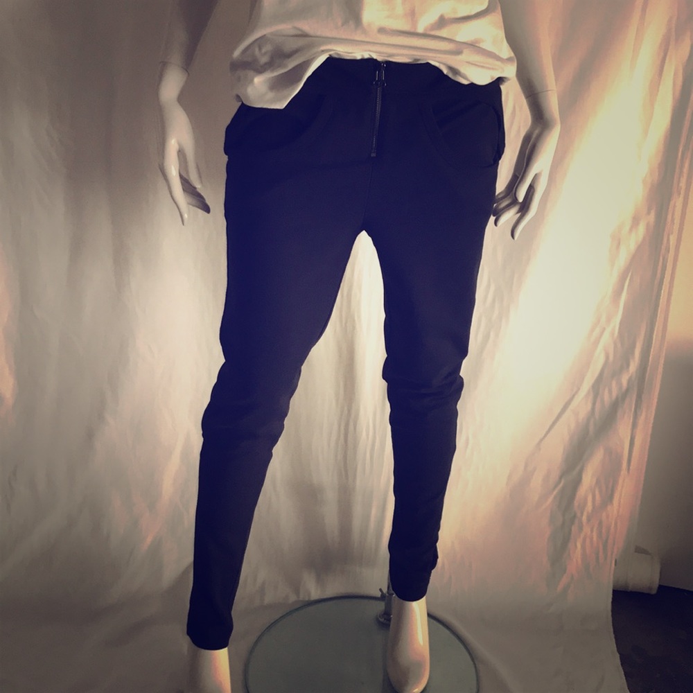 T By Alexander Wang Black Pointe Pants